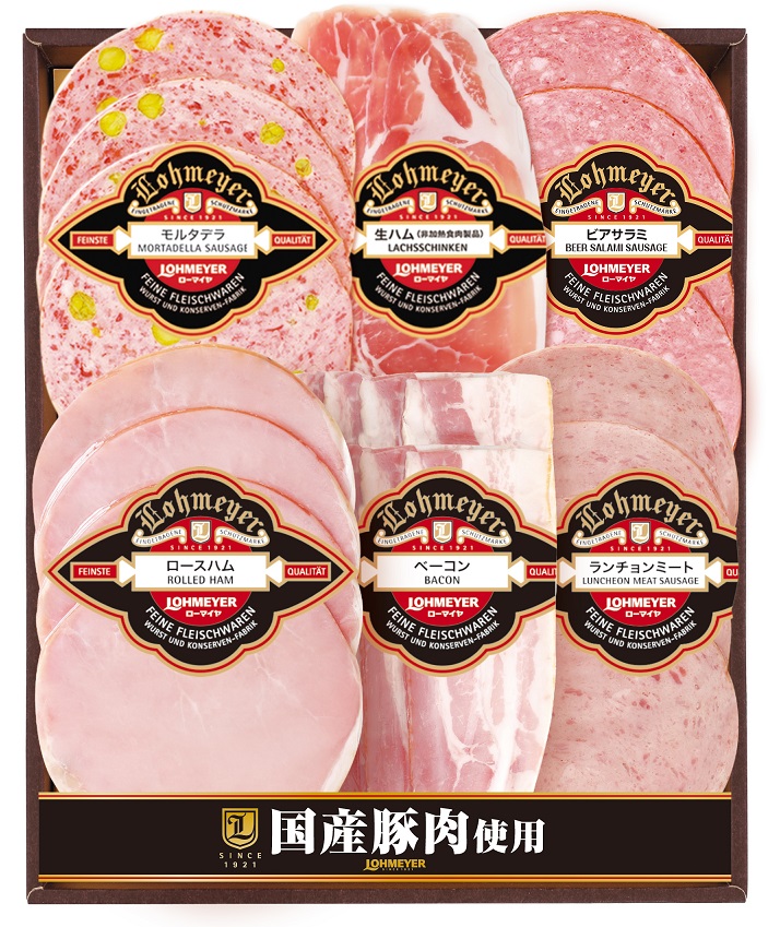 【冷蔵】ハム・ベーコン詰合せ　101-361