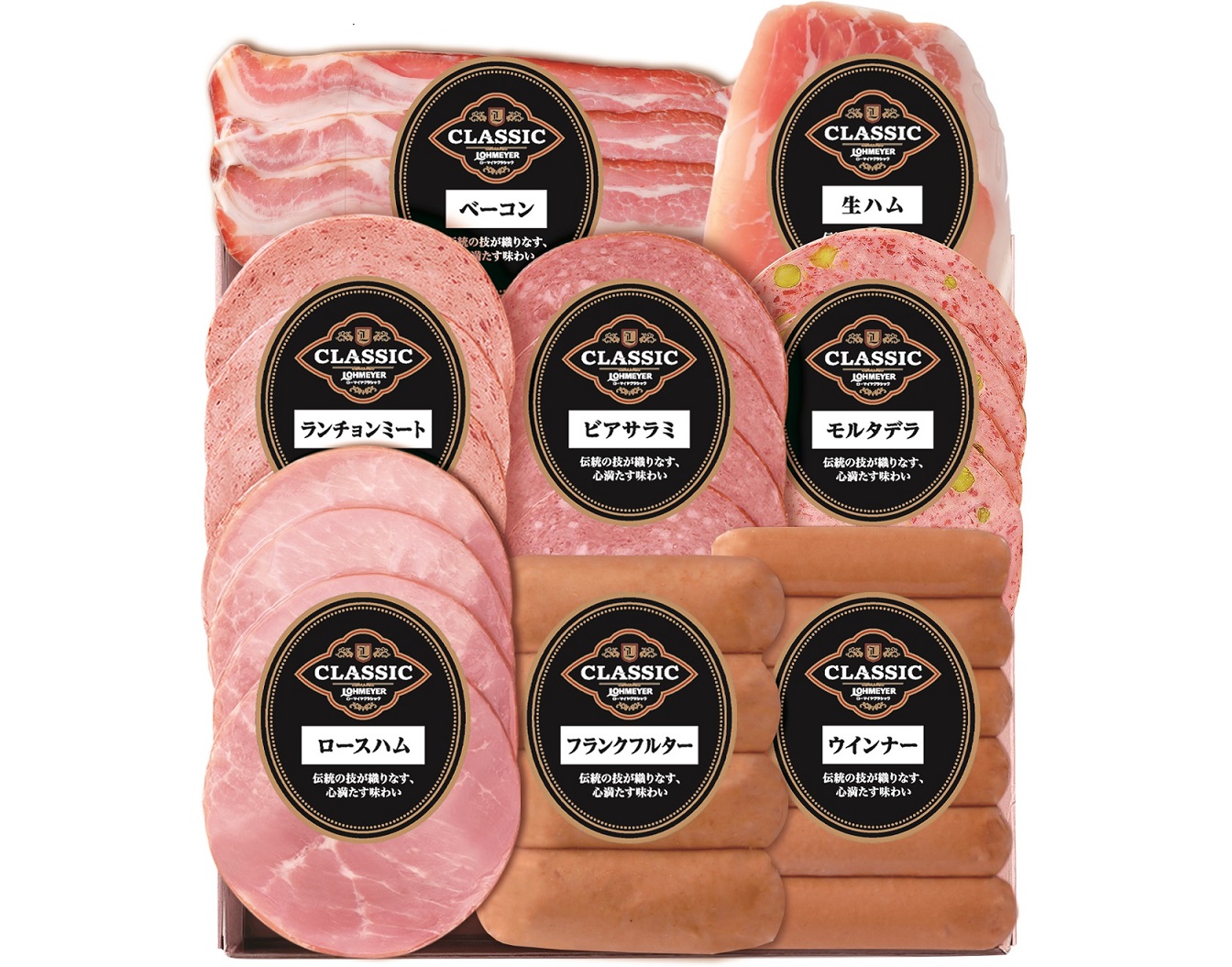 【冷蔵】ハム・生ハム・ソーセージ詰合せ　101-423