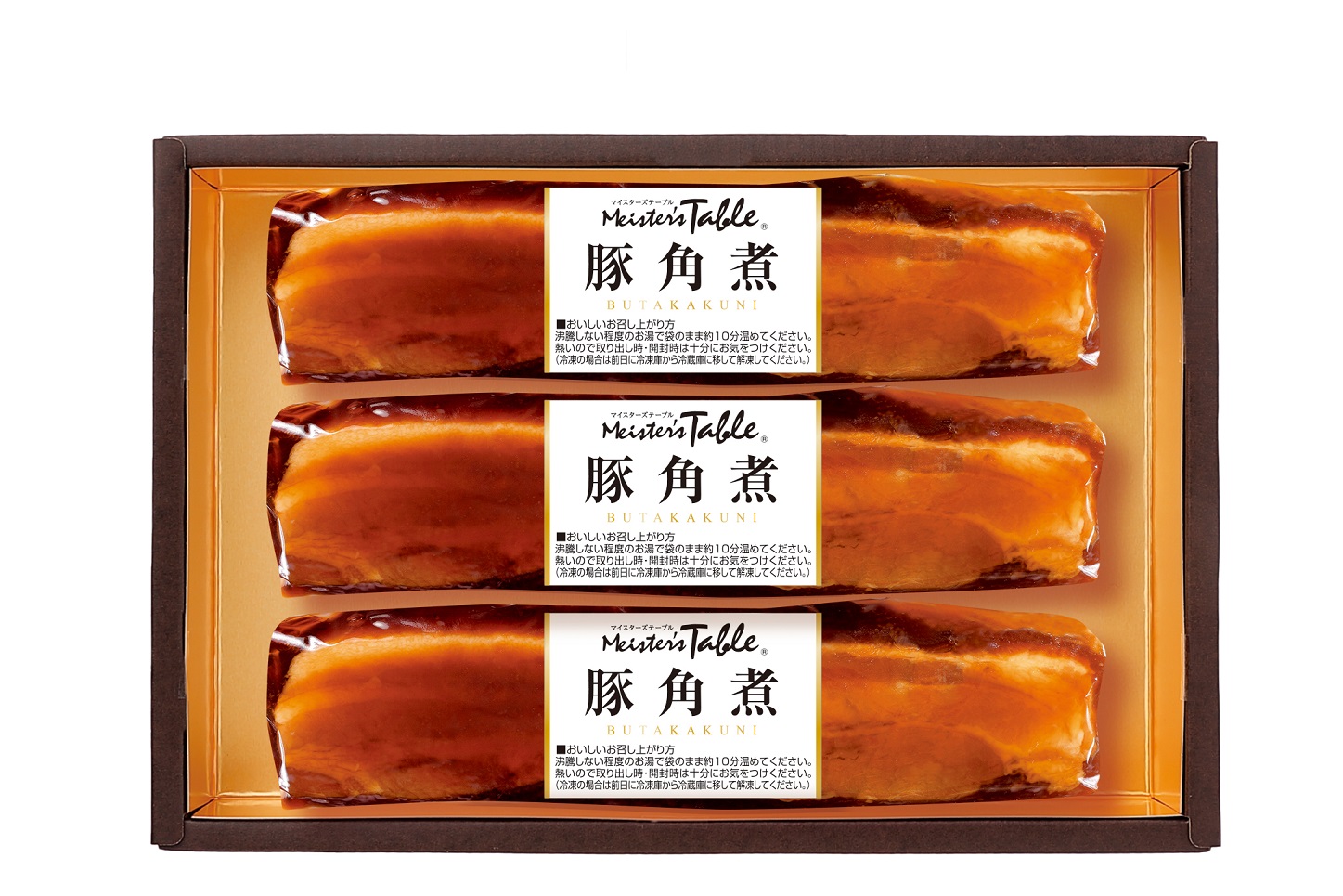 【冷蔵】豚角煮 3本入 121-354