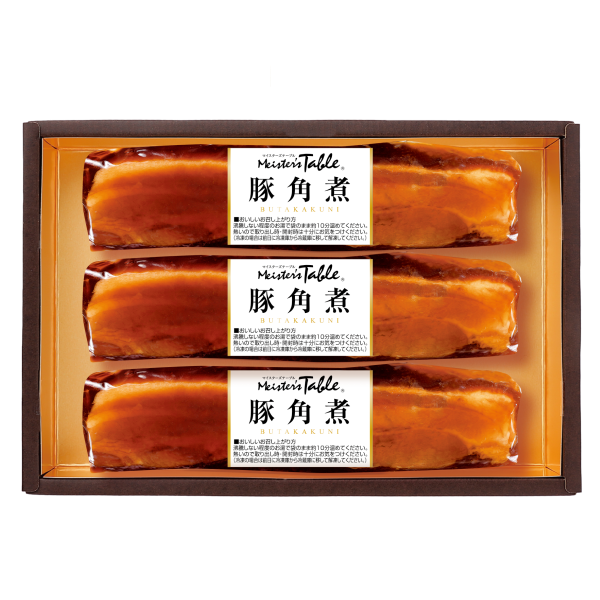 【冷蔵】豚角煮3本入　121-354