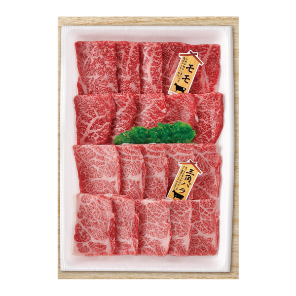 【冷凍】九州産黒毛和牛　焼肉セット(バラ・モモ)　162-730