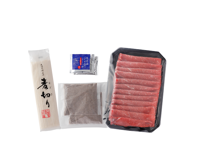 【冷凍】月山短角牛　赤身しゃぶしゃぶセット 152-486
