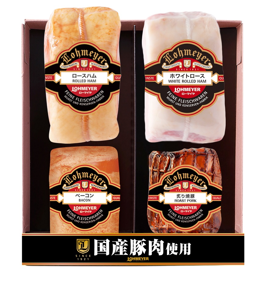 【冷蔵】ハム・ベーコン・焼豚詰合せ　101-718